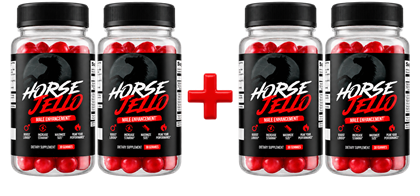 HorseJello Buy 2 Get 2 Free bundle — four bottles, most popular