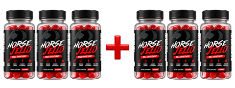 HorseJello Buy 3 Get 3 Free bundle — six bottles, lowest price ever